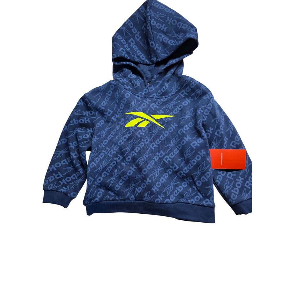 Reebok Boys 2-Piece Hoodie Jogger Set – Estate Blue Fleece - Picture 6 of 7